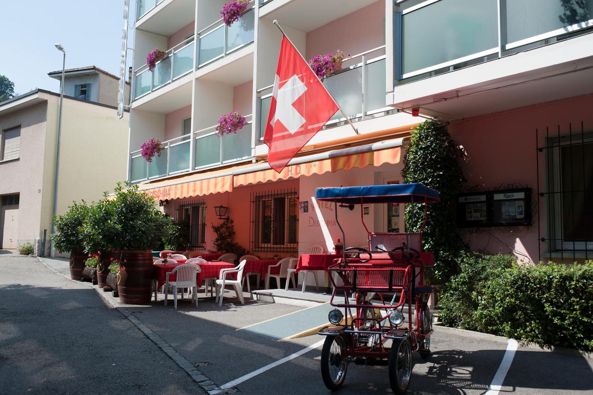 Hotel Dischma - Free Bus And Train Ticket Paradiso Kültér fotó